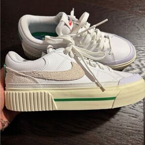 Nike Court Legacy Lift Womens Shoes Size 6.5 Color: Winter White